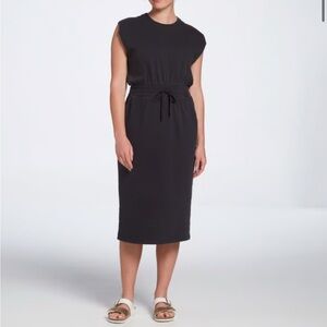 CALIA by Carrie Underwood Black Tie Front Sheath Dress